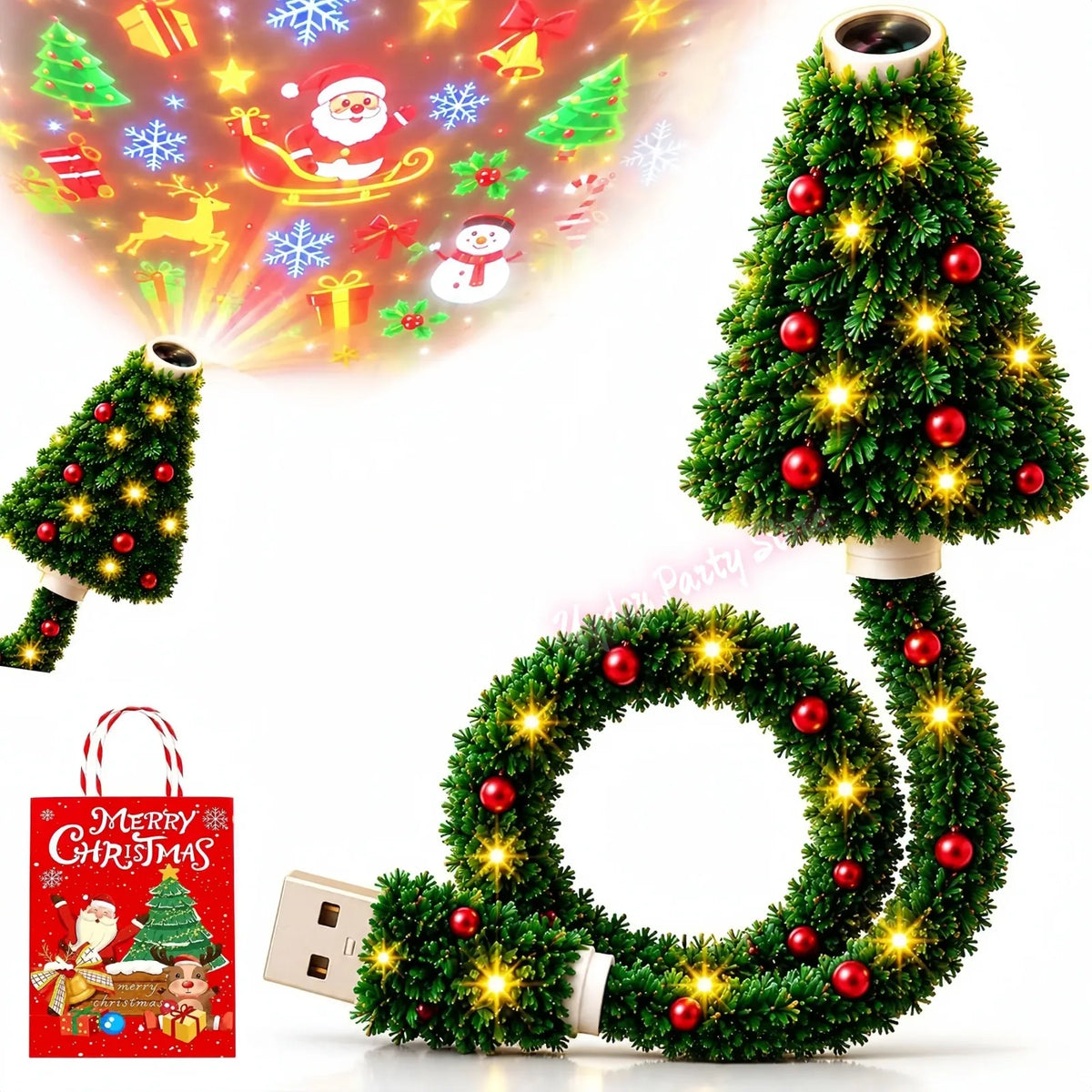 Christmas Plug-In Ceiling Projector