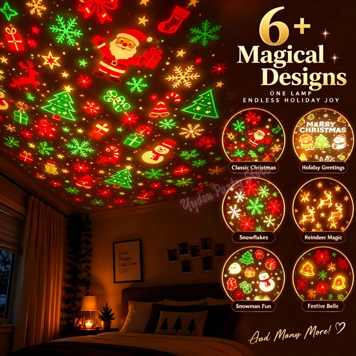 Christmas Plug-In Ceiling Projector